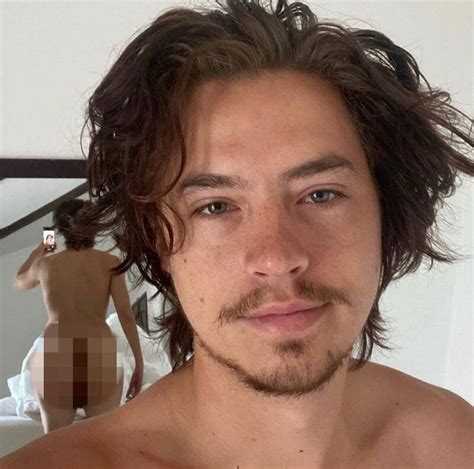 cole sprouse naked|Cole Sprouse posts completely nude mirror selfie flashing his。